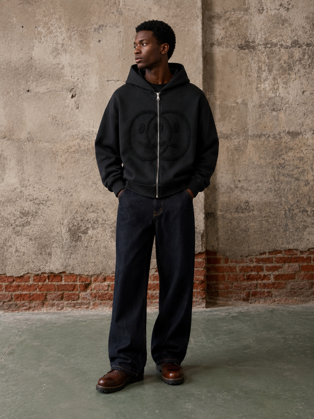 TWOFACE ZIP-HOODIE