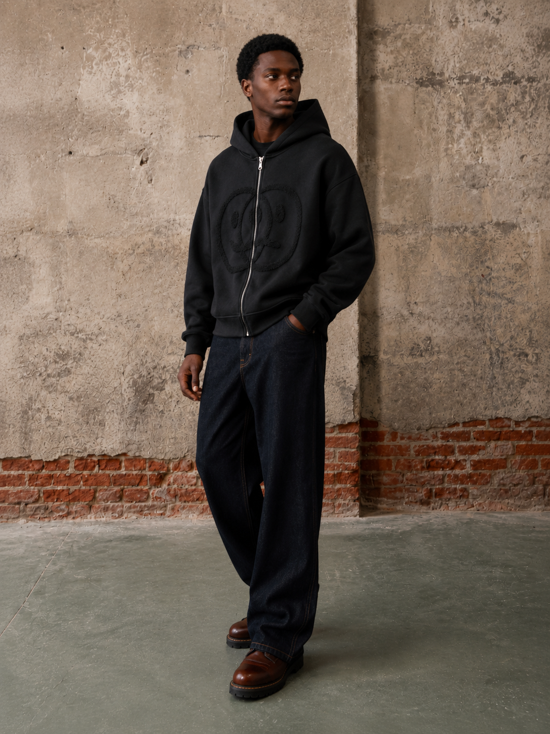 TWOFACE ZIP-HOODIE