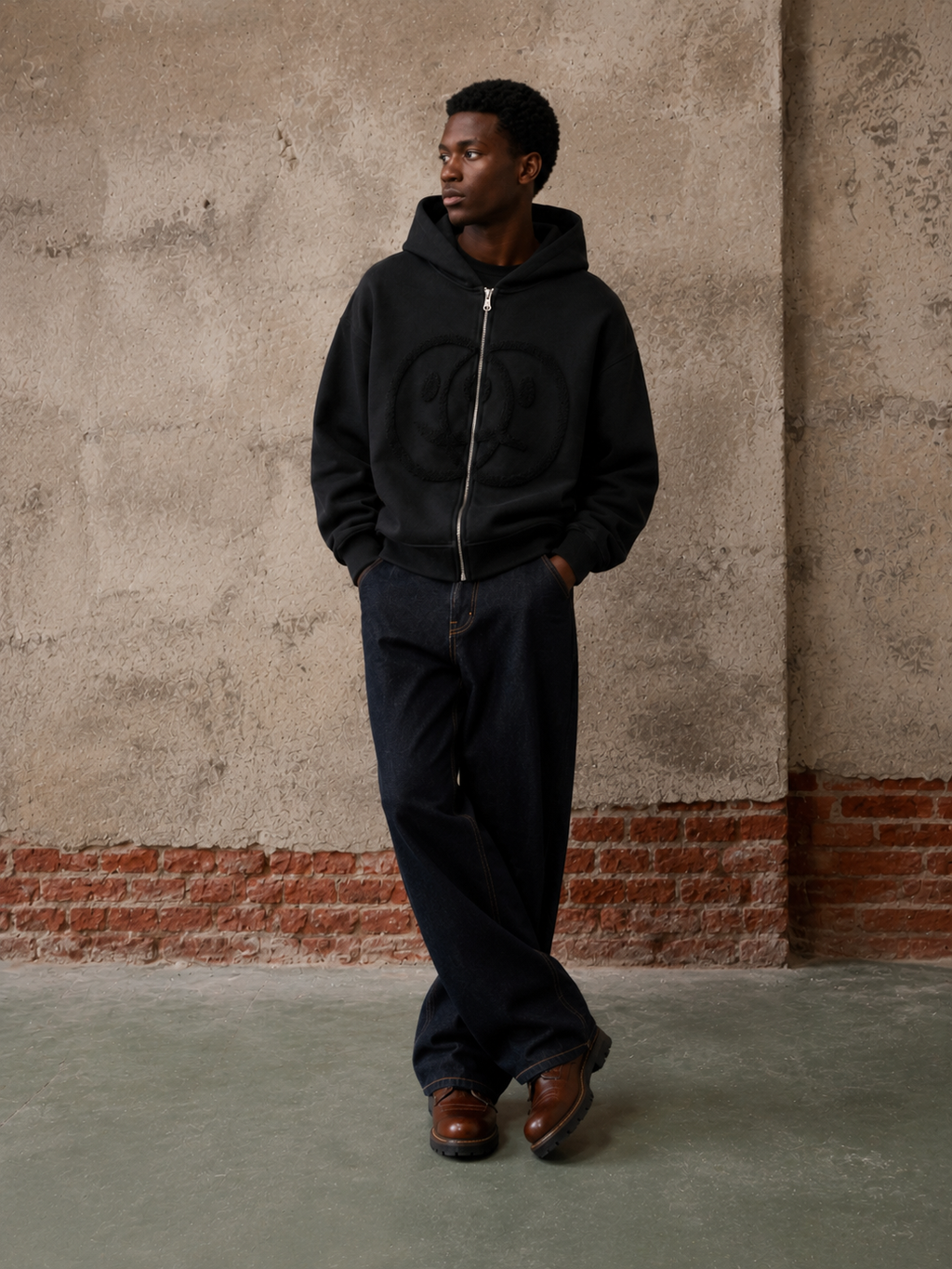 TWOFACE ZIP-HOODIE