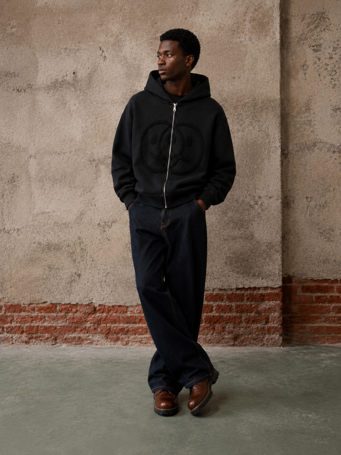 TWOFACE ZIP-HOODIE